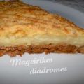 Πίτα  με κιμά σόγιας και πουρέ πατάτας