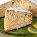κέικ με κρέμα λεμονιού/Lemon Cream Cake