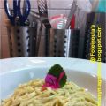 Spaghetti σως ροκφόρ με μέντα