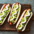 Hot dogs με λουκάνικα Φρανκφούρτης και άλειμμα[...]