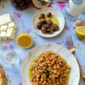 Ρεβύθια στο Φούρνο με Δεντρολίβανο