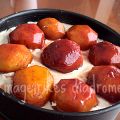 Cheesecake  με ροδάκινα