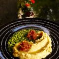 ντιπ με κόκκινες φακές & καραμελωμένα κρεμμύδια