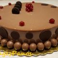 Τούρτα cookies chocolate αρωματισμένη με τόνκα