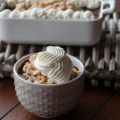 Κρέμα σοκολάτας με crumble και σαντιγί