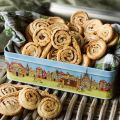 Palmiers με πάστα ελιάς