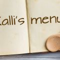 Το μενού του Kalli's blog!!!