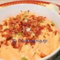 Πικάντικο τσένταρ ντιπ - ZannetCooks