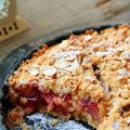 Crumble με δαμάσκηνα
