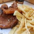 Μπριζόλες με μπύρα και μέλι στο τηγάνι -[...]