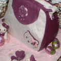 Πασχαλινή τούρτα τσαντάκι Hello Kitty συνταγή[...]