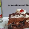 Τούρτα Black Forest συνταγή από syntageskamomata