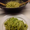 Σπαγγετι με pesto μαιντανου