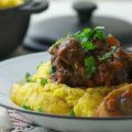 Osso buco με πολέντα