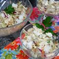 Coleslaw Salad With Feta/Σαλάτα Coleslaw Με Φέτα