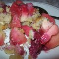 Apple- Raspberry Crumble with a twist