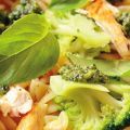 Fusilli με γαλοπούλα και μπρόκολο