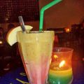 fruit punch with ice cream