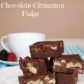 Σοκολατένιο Fudge με Κανέλα και Καρύδια