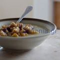 Σελινόριζα σούπα με κρουτόν - ZannetCooks