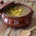 Μανιταρόσουπα βελουτέ με λευκά φασόλια και[...]