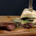 Chimichurri steak sandwich