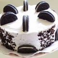 Τούρτα παγωτό oreo, με φιστικοβούτυρο