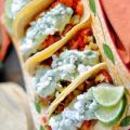 Tacos με λαχανικά και κρέμα αβοκάντο - Featness