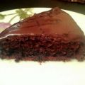 Nηστίσιμο σοκολατένιο κέικ με γλάσο !!!