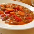Φασολάδα curry με μπαρμπουνοφάσουλα -[...]