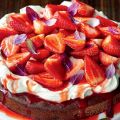 Κέικ φράουλες