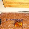 Σιροπιαστή καρυδόπιτα με σοκολάτα - ZannetCooks