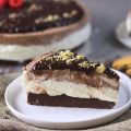 Δίχρωμο Cheesecake με Τραγανή Επικάλυψη !!!