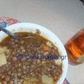 Φακές με αγγουράκια τουρσί - ZannetCooks