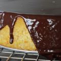 Νηστίσιμο κέικ μανταρίνι με επικάλυψη σοκολάτας