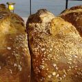 Πολύκαρπο ψωμί με προζύμι συνταγή από MiltosRi