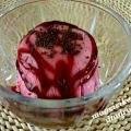Frozen yogurt με γεύση φράουλα