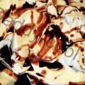 Αφράτο παγωτό βανίλια με σιρόπι σοκολάτας χωρίς[...]