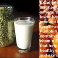 Γάλα κολοκυθόσπορου (pumkin seed milk)