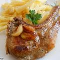 Μπριζόλες σκορδοψημένες - ZannetCooks