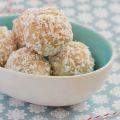 Χιονομπαλάκια καρύδας (Raw vegan coconut balls)