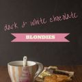 Blondies με κομματάκια μαύρης και λευκής[...]