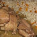 Κουνέλι κρασάτο με ρύζι - Cookingbook