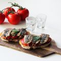 Μπρουσκέτες με Σαρδέλα Ψητή