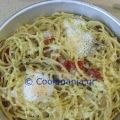Σπαγγέτι φούρνου με φωλιές αυγού - ZannetCooks