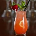 Αφρώδες cocktail φράουλας