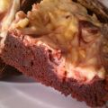 Red velvet brownies με κρέμα τυριού