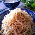 Pasta mia σκορδάτη με μυζήθρα. Spaghetti with[...]