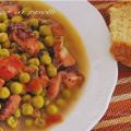 Λαδερός αρακάς με λίγο... θάλασσα