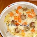 Ρύζι με λουκάνικα στο φούρνο - ZannetCooks